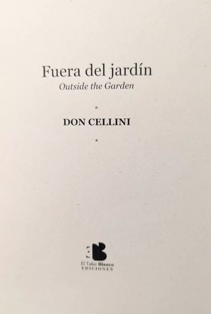 Fuera del jardin